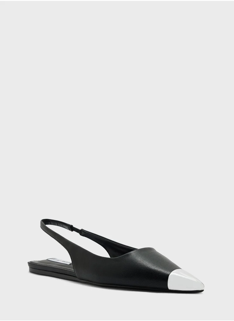 STEVE MADDEN Ankle Strap Ballerinas