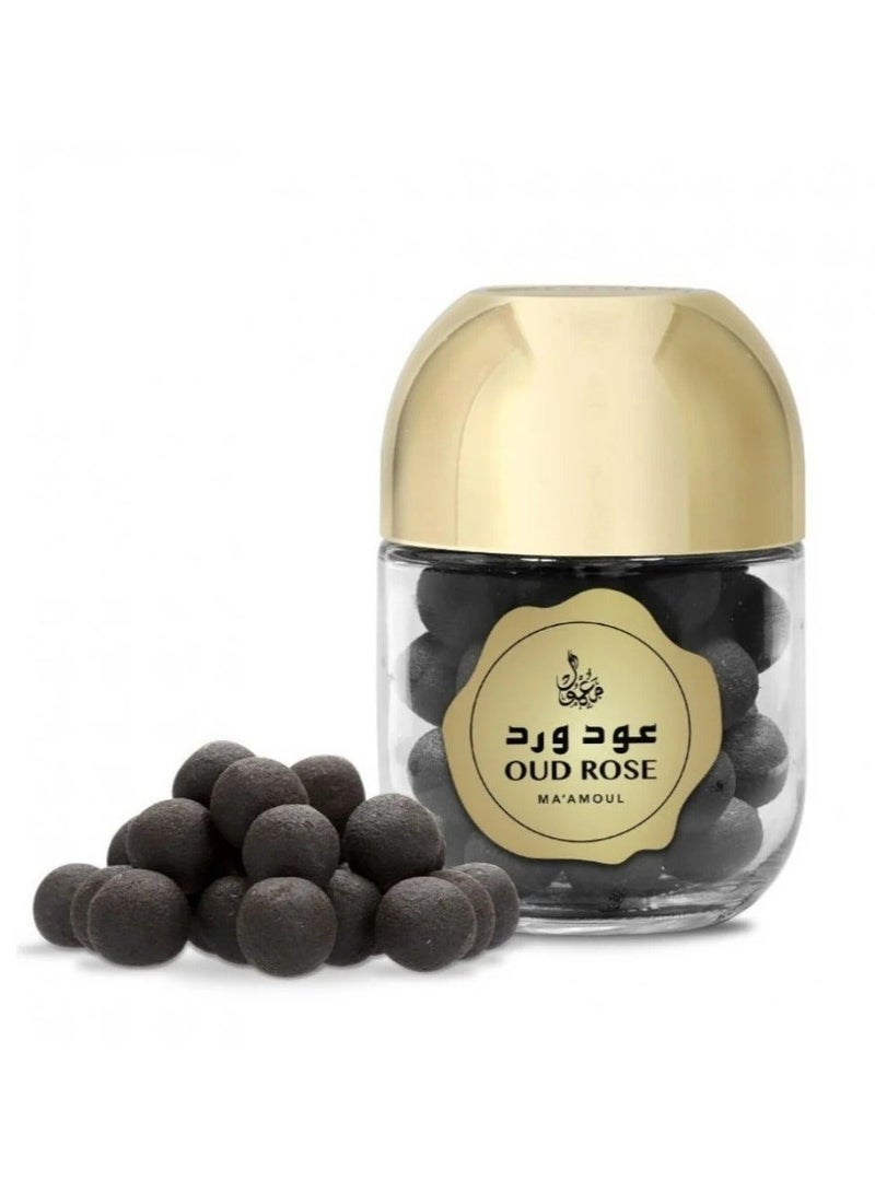 Alrehab MAAMOUL OUD ROSE 100gm - Image 1