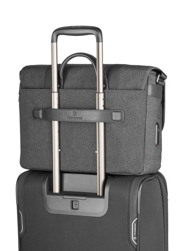 Victorinox Architecture Urban 2 Messenger Bag Melange Grey Black