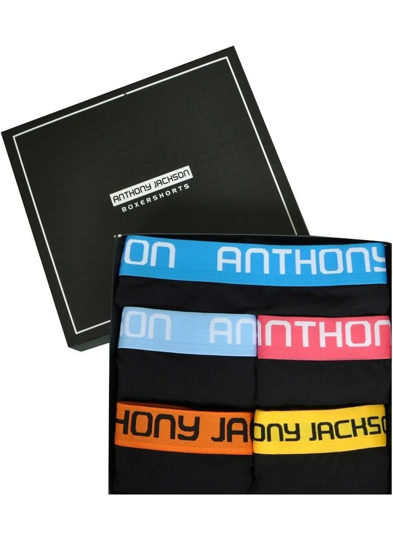 Anthony Jackson Lycra 5-Pack Premium Men's Modal Boxer Denver