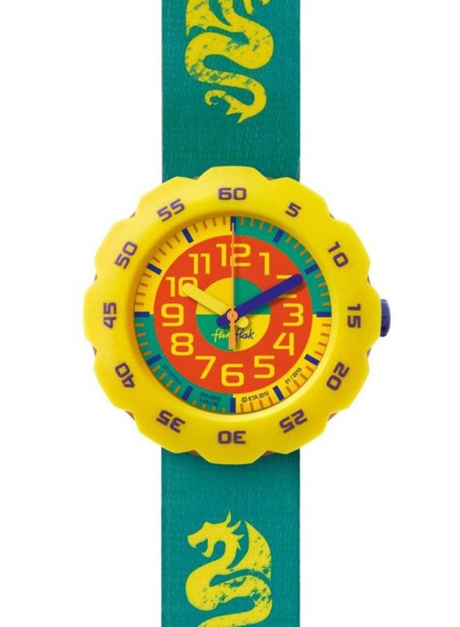 Swatch Kids Unisex Boy In Spring Green Quartz Movement Water Resistant Wrist Watch - 32 Mm - Image 2