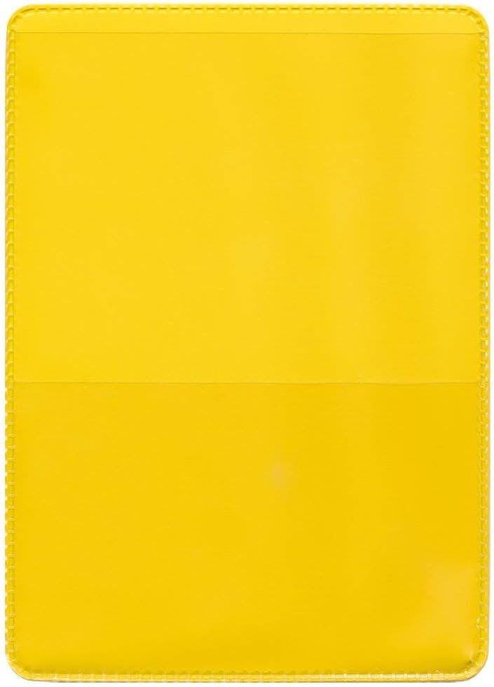 StoreSMART Yellow Auto Insurance and ID Card Holder – 2 Pack RFS20-Y2 Durable Vinyl Wallets for Vehicle Registration, Insurance Cards, Business Cards, IDs, Organizers, Document Storage