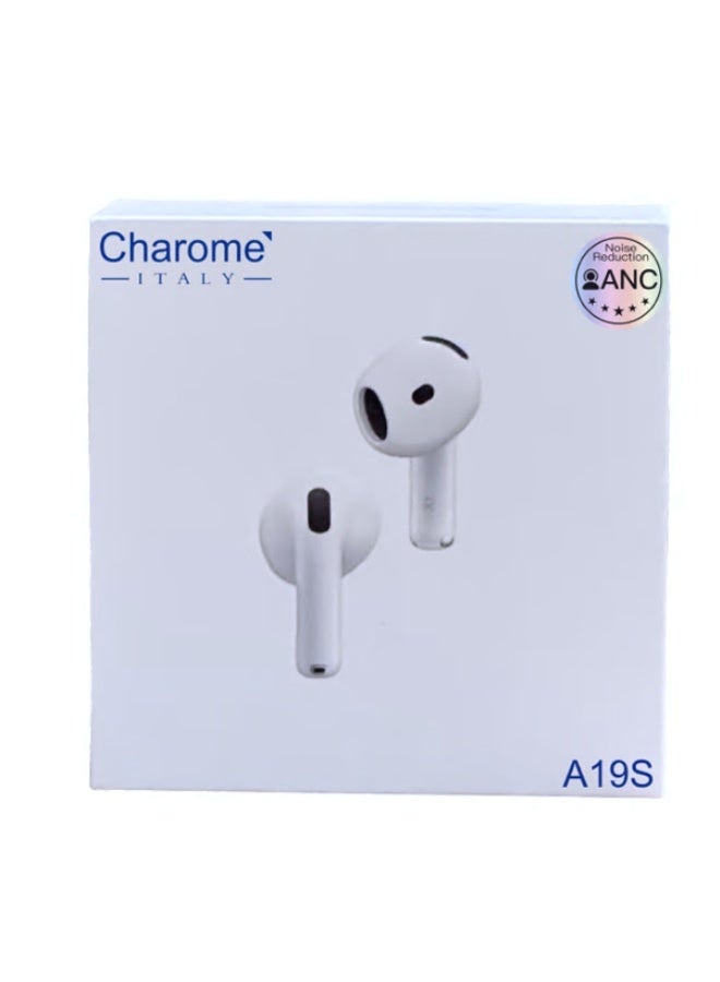 Charome A19S Original Wireless Bluetooth Headset with Magnetic Charging and iPhone Pop-Up Support - Image 2