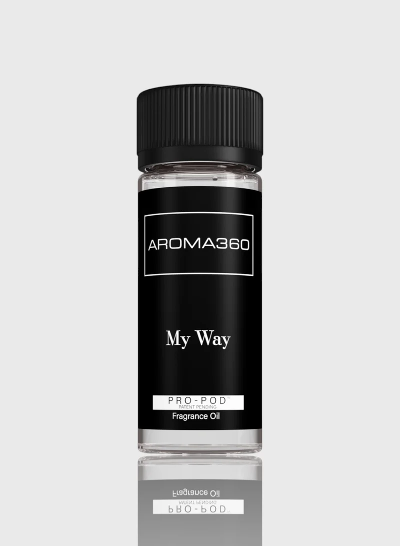 My Way Pro-Pod Oil Blend - Hotel Inspired for Luxury Essential Oil Diffusers - Aromatherapy Scent Diffuser Oil - Leather, Sandalwood, and Amber - 50 mL, 1.7 fl oz