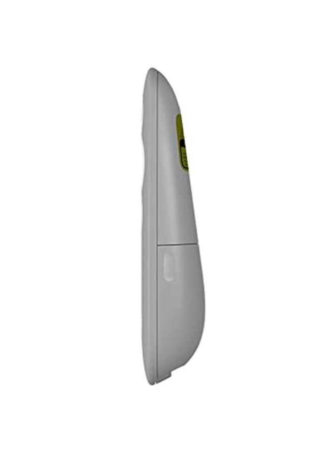 Wireless Presentation Remote R500 , 2.4 GHz and Bluetooth, USB-Receiver, Red Laser Pointer, 20-Meter Operating Range, 3 Buttons, PC/Mac/Android/iOS Grey - Image 2