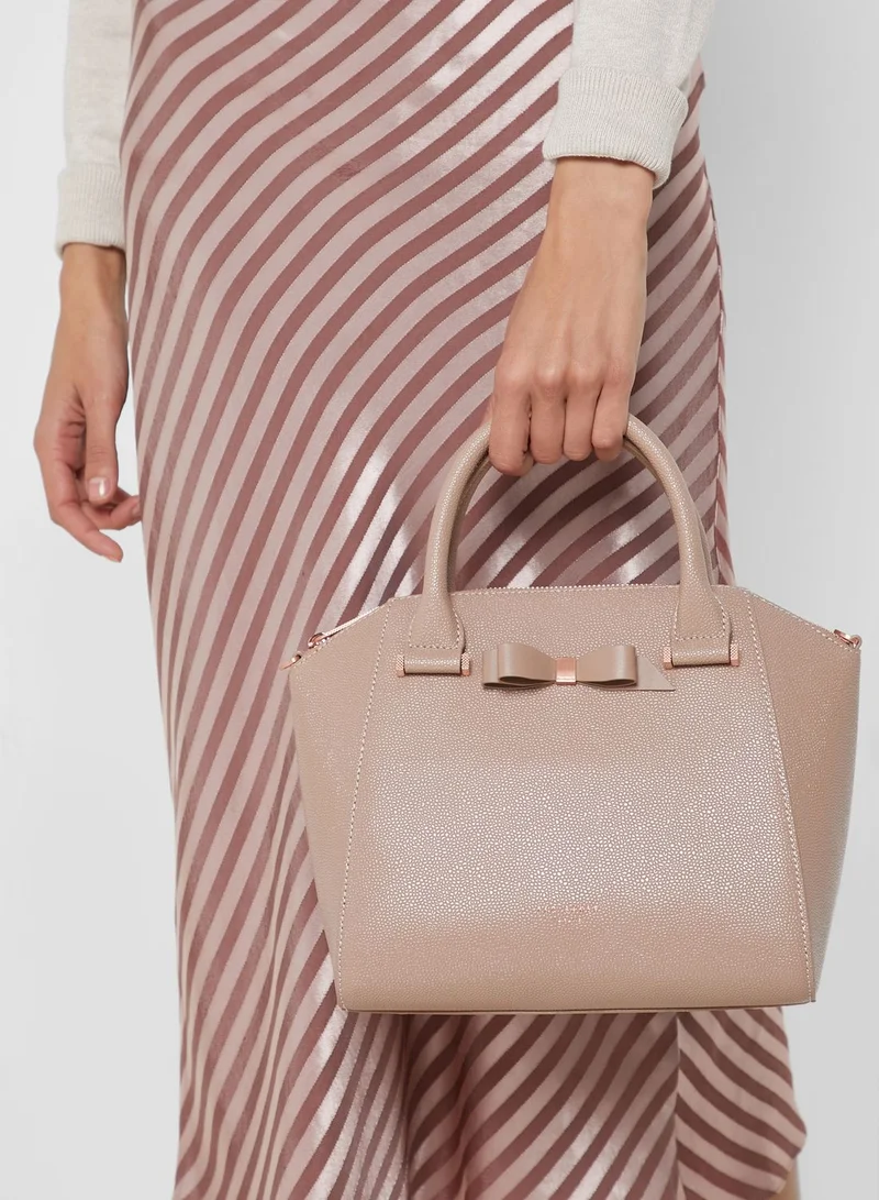 Ted Baker Janne Bow Detail Zip Tote