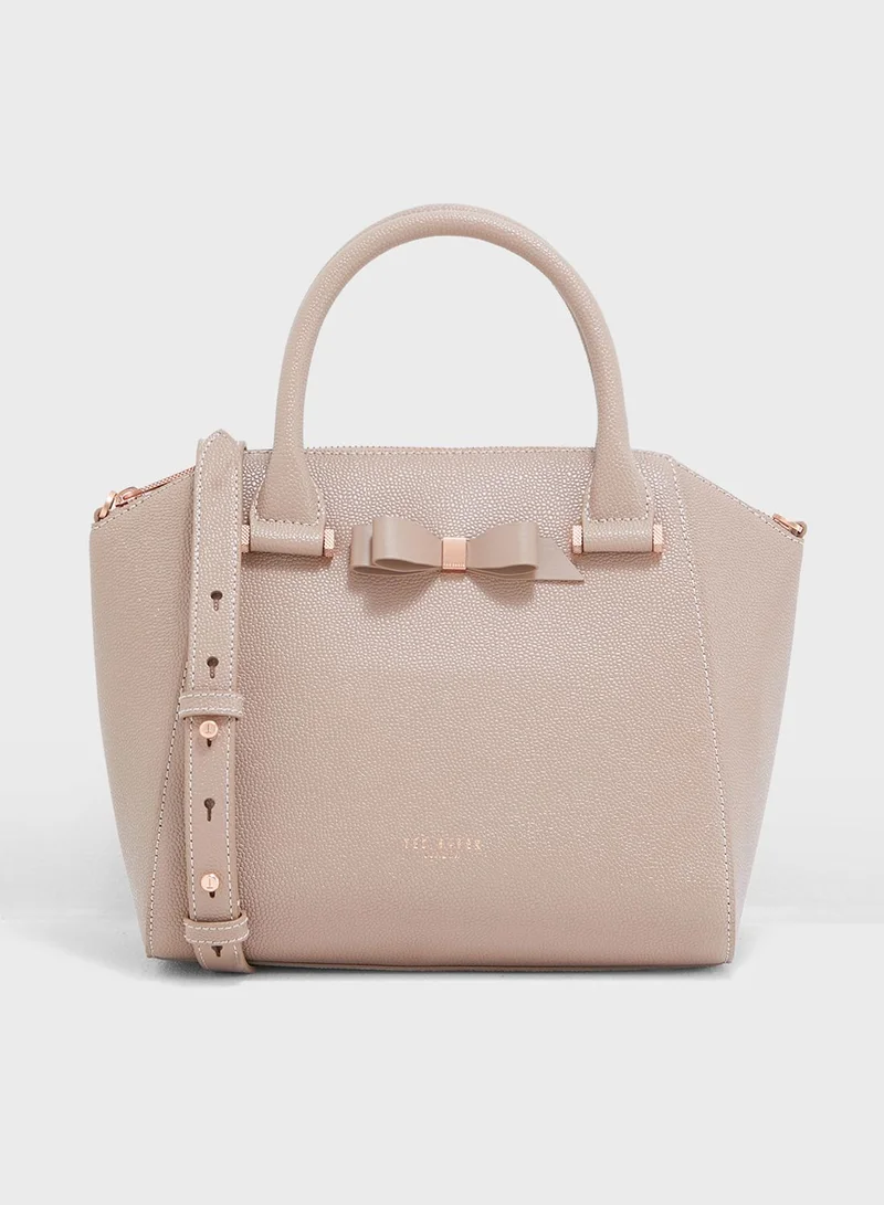 Ted Baker Janne Bow Detail Zip Tote