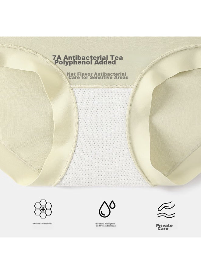 Youngyell Women's Underwear, Plus Size Modal New Style, 7a Antibacterial Pure Cotton Crotch, Mid-rise Shorts, 3-pack Gift Box Set - Image 3