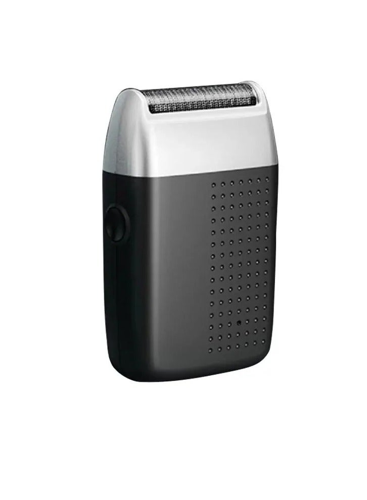 AROAQ ماكينة حلاقة كهربائية للرأس والشعر، ماكينة حلاقة كهربائية لاسلكية وقابلة لإعادة الشحن، ماكينة حلاقة صغيرة الحجم وقابلة للحمل، محرك عالي السرعة ومنخفض الضوضاء، ماكينة حلاقة شعر الرأس للرجال، (قطعة واحدة، أسود) - Image 1