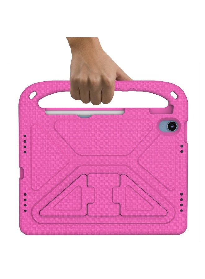 قضية الأطفال لـ iPad (A16) 11 بوصة (2025) EVA رغوة خفيفة الوزن مقاومة للصدمات Duable غطاء اللوح مع مقبض وقف قضية للأطفال Firendly (الوردي) - Image 4