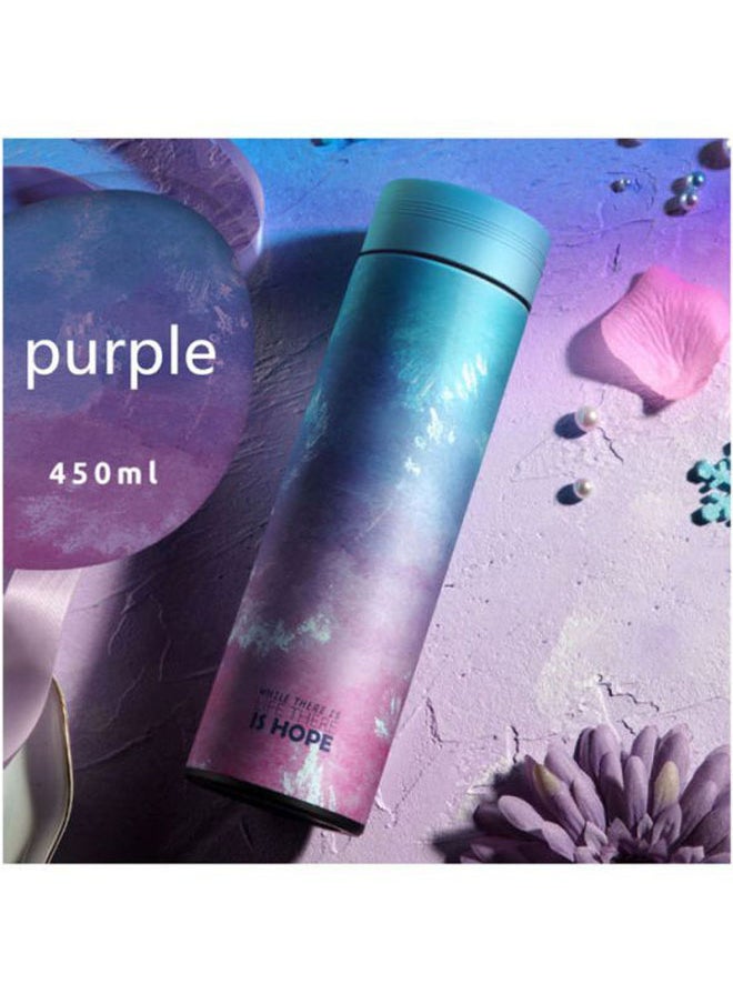 Beauenty Vacuum Water Bottle Blue/Purple  - Image 2