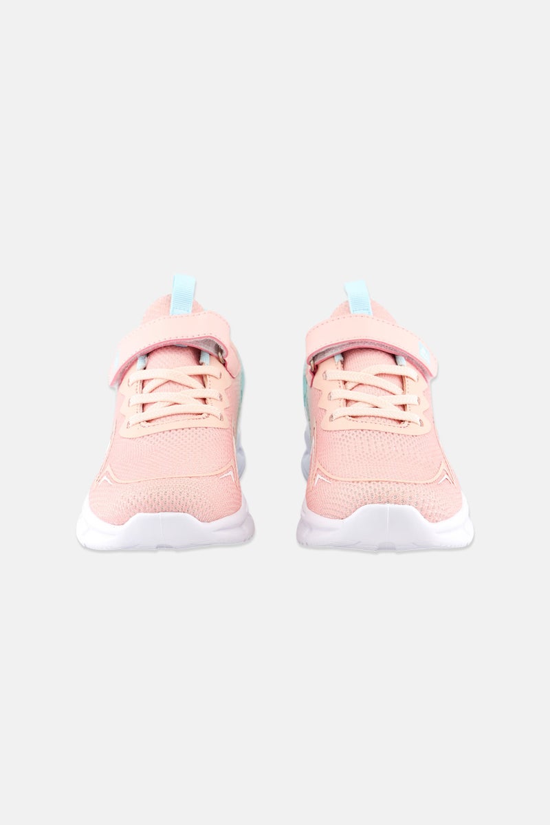 RBX Kids Girl Velcro Closure Training Shoes, Pink  - Image 2