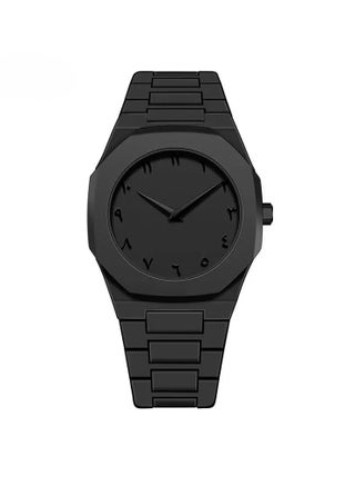 Men's Analog Quartz Wrist Watch – Full Black Stainless Steel, Arabic Numerals, Classic Round Dial, Waterproof Elegant Watch for Men - pzsku/Z8FC607BEE91DDB84562AZ/45/1749742134/eae3b8fb-646a-4362-b2e6-6f65ac2c53d8