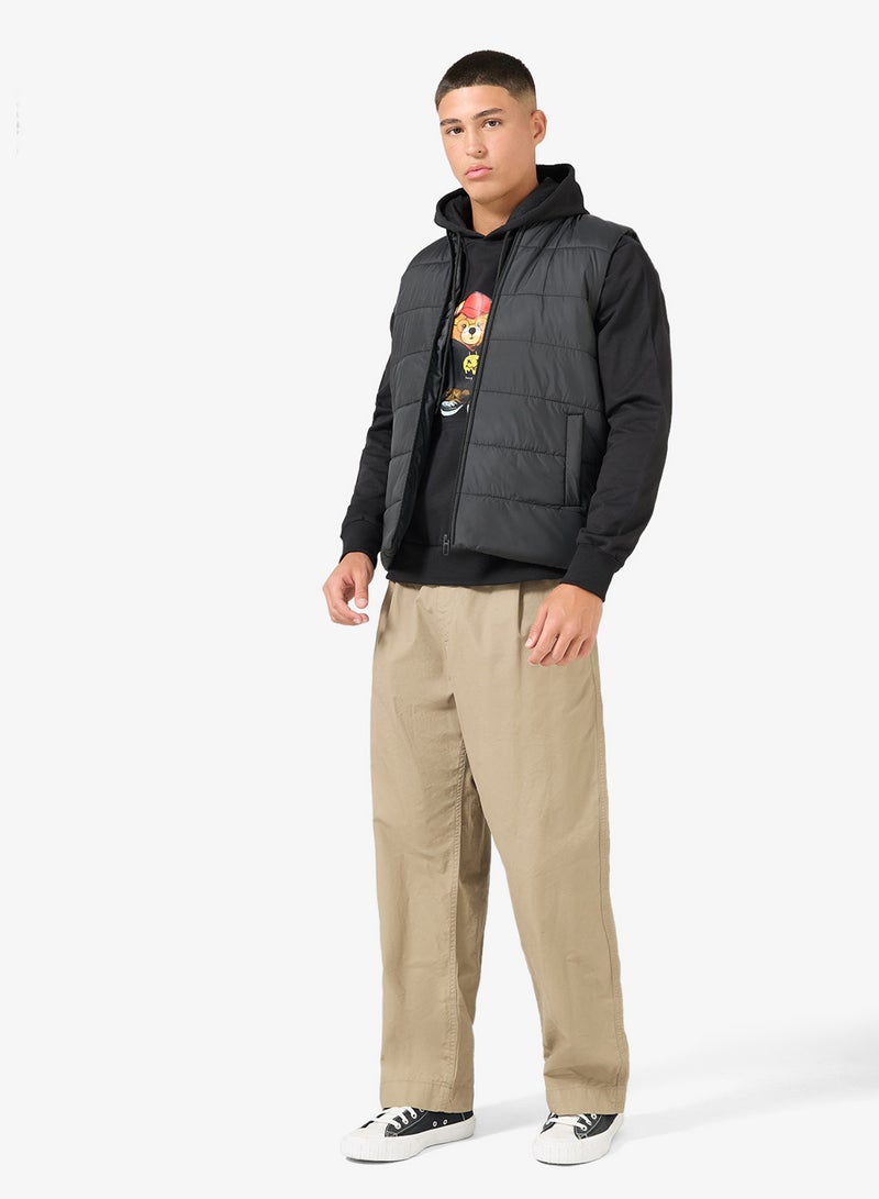 سفنتي فايف جاكيت منتفخ بغطاء رأس - Image 4