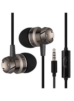 Generic In-ear wired sports headphones e-sports music headphones (black)  - Image 1