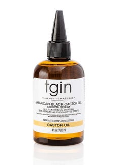 Tgin T-Gen Jamaican Black Castor Oil Serum for Hair and Body - 4 oz. 120 ml  - Image 1