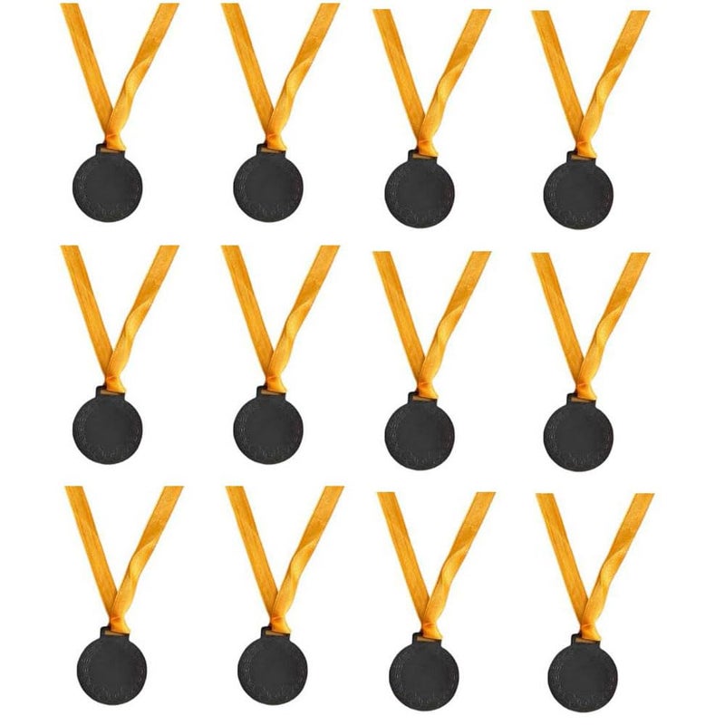Canbee Sports Office School R&R Medals (Brownz- Pack of 12) - Image 1