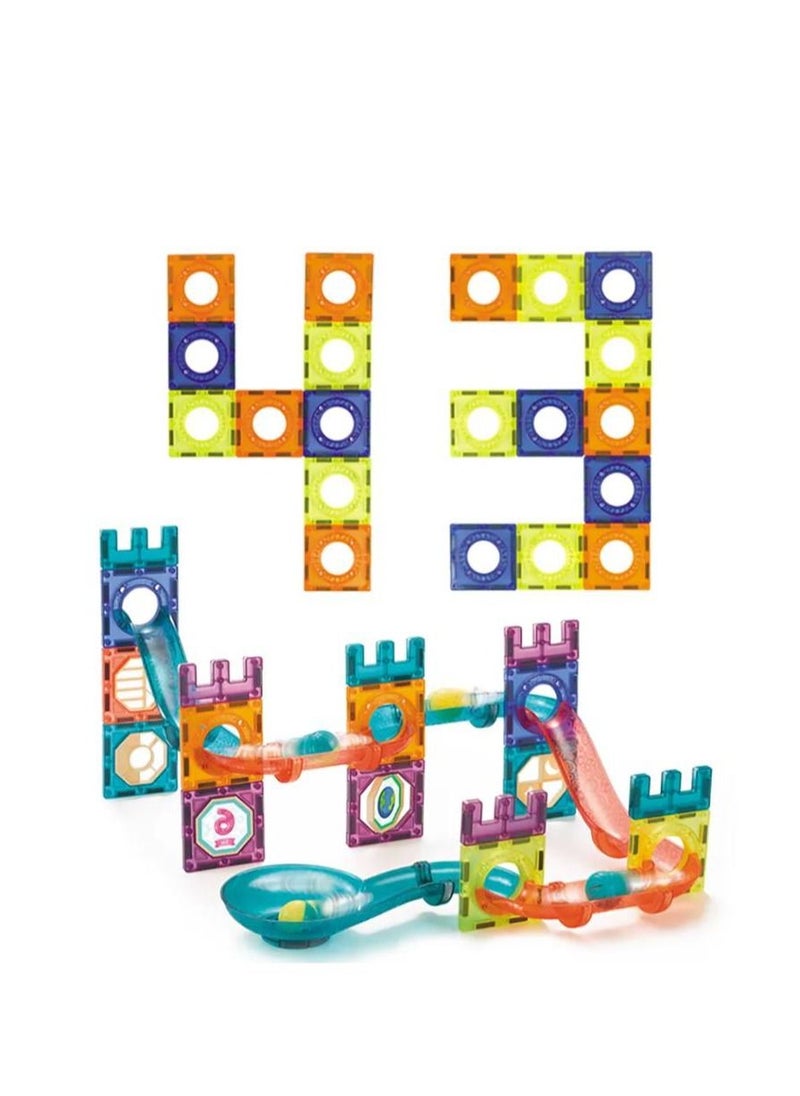 Y&D - Kid's Magnetic Building Block Toy DIY  Building Blocks for Children Hot Sale 54Pcs Gift Box Set - Image 1