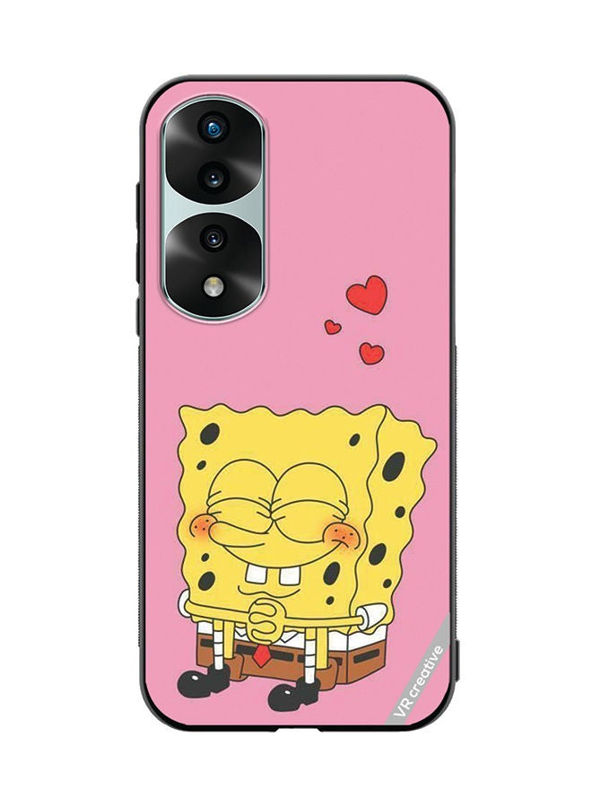 VR CREATIVE Protective Case Cover For Honor 70 Pro Spongebob Design Multicolour - Image 1
