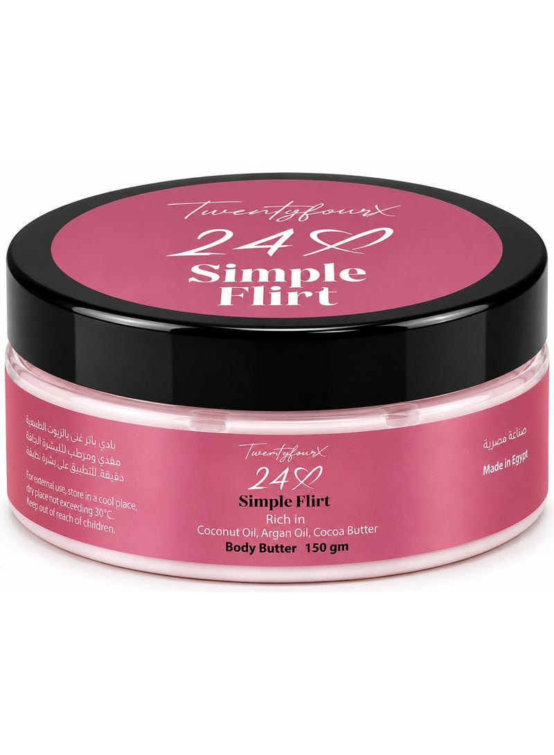 Purex 24X Simple Flirt Body Butter - 150g - Image 1