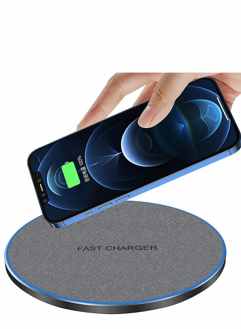 Captaintech 20W Max Fast Wireless Charging Pad Qi Certified for iPhone 13/12/SE/11/X 2 15W Charge Mats Samsung S22/S21/S20/Note 20/10 Galaxy Buds/Buds+ - Image 5