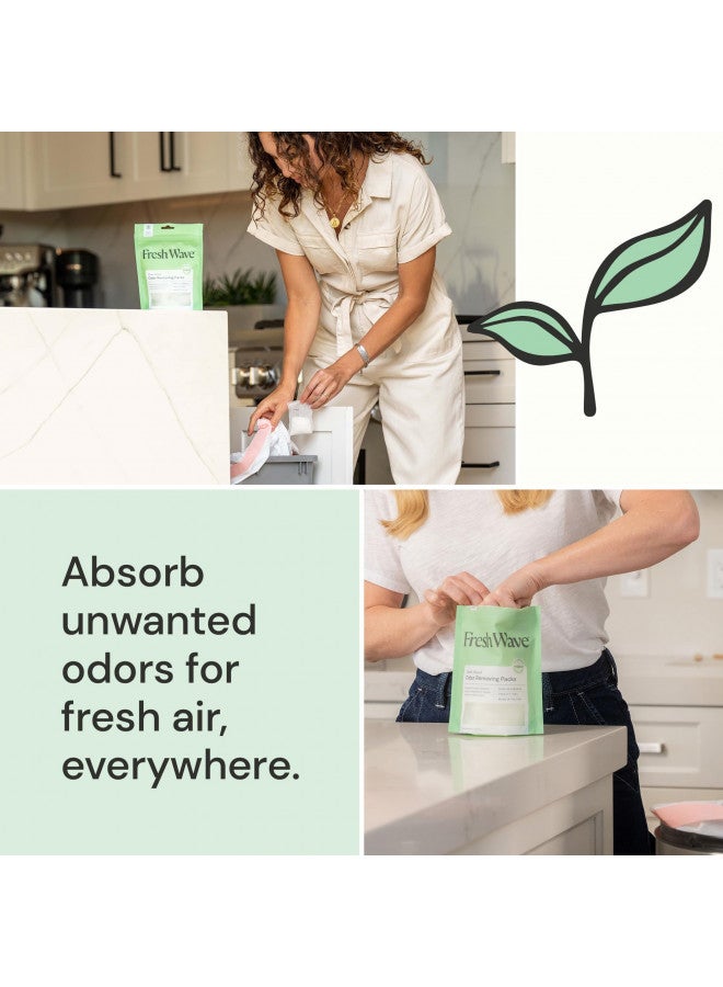 Fresh Wave Fresh Wave Odor Eliminating & Deodorizing Packs | Bag of 6 & Fresh Pod Case | Safer Odor Relief for Small Spaces | Natural Plant-Based Odor Eliminator | Odor Absorbers for Home  - Image 5