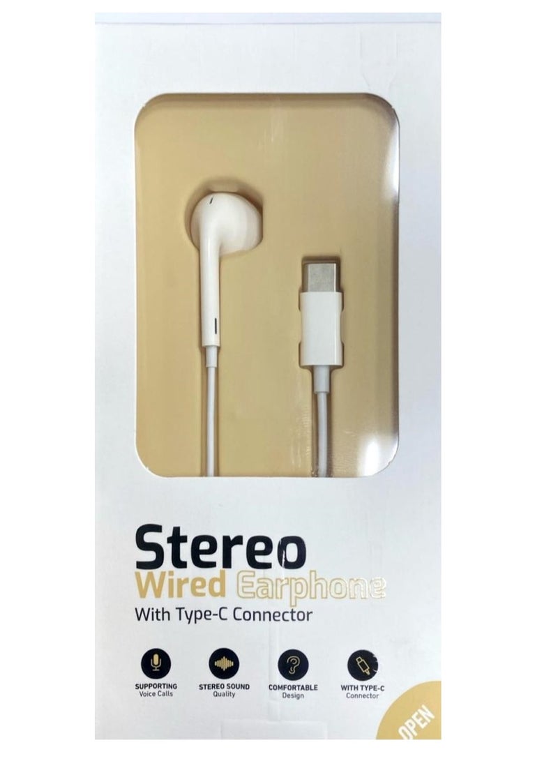 LEVORE سماعة أذن سلكية ستيريو مع موصل Type-C - Image 4