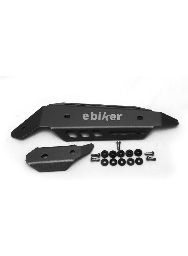 Ebiker CNC Machined Mid Pipe Heat Shield for Yamaha RAPTOR 700 - Image 1