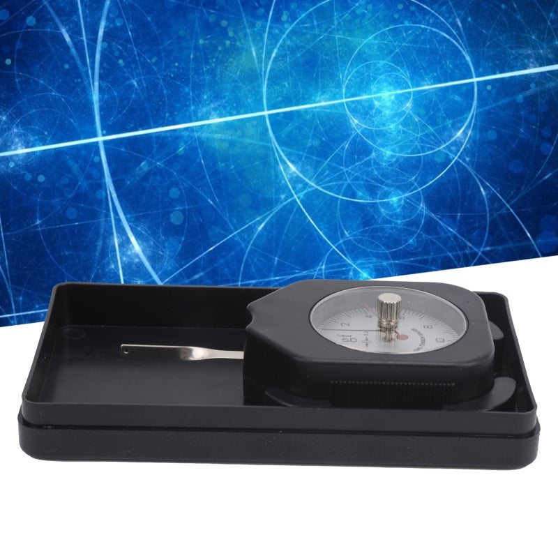 Portable Tension Gauge 10g High Accuracy - Durable Alloy Construction Fine Craftsmanship Dial Tensiometer for Relay Contact Pressure Electronic Switch Spring Tension Testing - Image 2