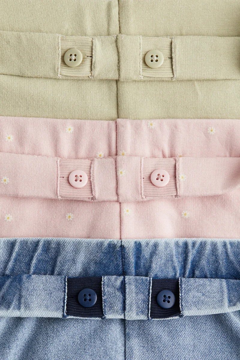 H&M 3-pack brushed-inside leggings