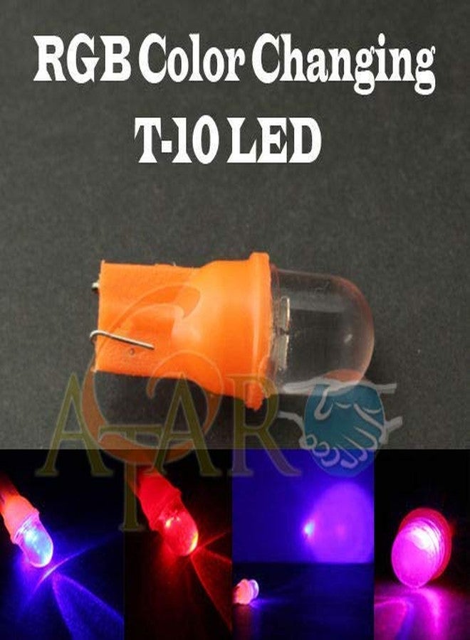 ATAR 4PC T10 LED Bulb (Multiple Color Lighting) for Making Colorfull Board or Any Design - Image 3