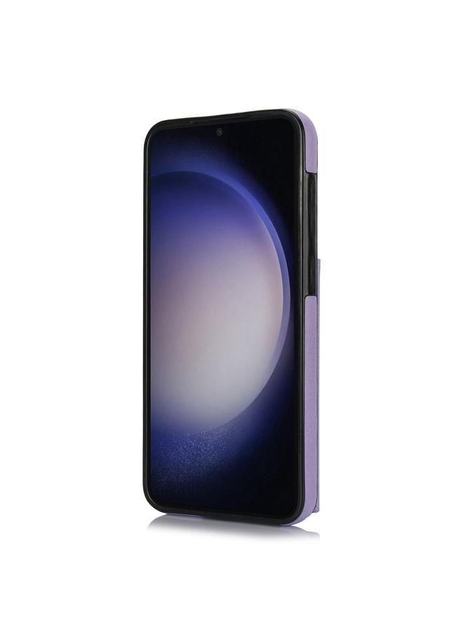 S-TOP Case For Samsung Galaxy S23 5G YM007 Ring Holder Card Bag Skin Feel Phone Case - Image 3