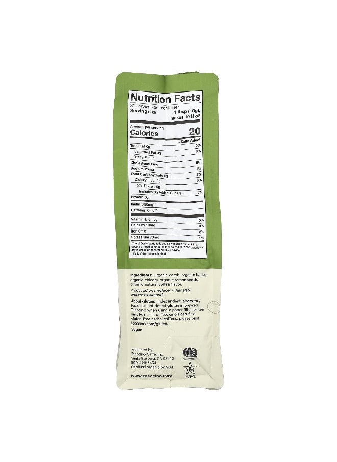 teeccino - Teeccino, Organic Chicory Herbal Coffee, French Roast, Dark Roast, Caffeine Free, 11 oz (312 g) - Image 1