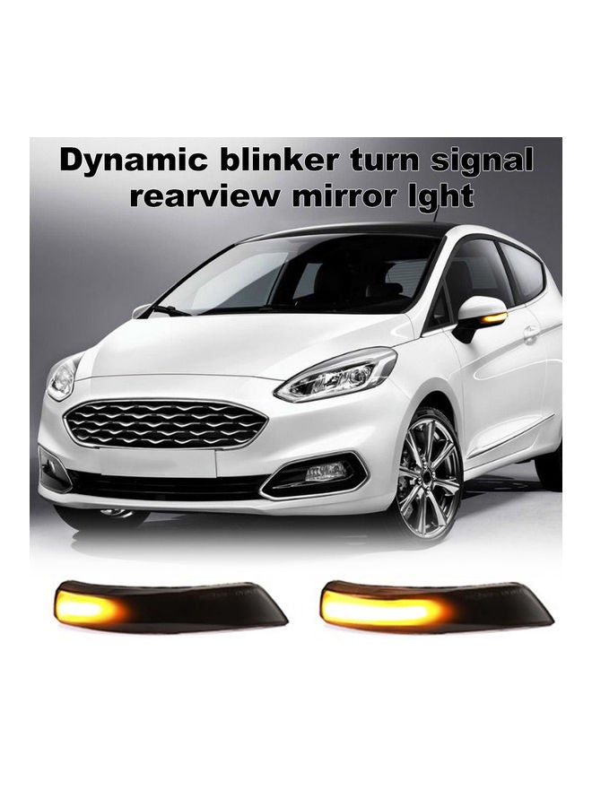 Loquat 2-Piece Dynamic Turn Signal LED Light For Ford Fiesta Mk7 B-Max 2008-2017 - Image 3