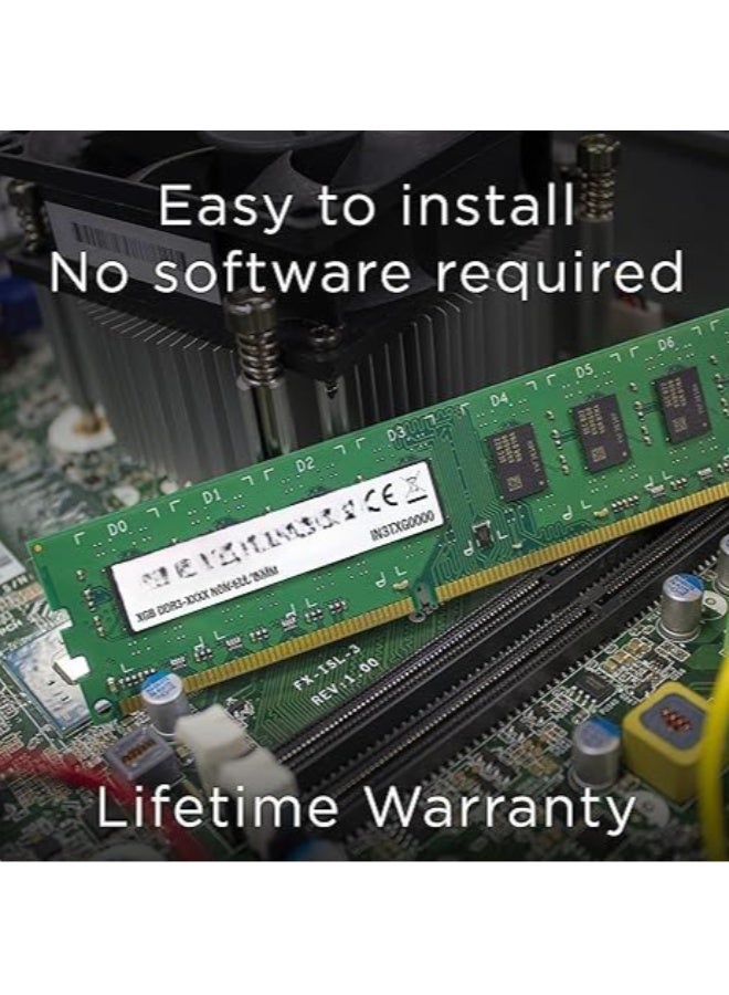 High-Performance Desktop Memory Upgrade Kit – Dual-Channel Computer RAM Module – Enhanced Speed & System Stability for Desktop PCs – Reliable Computing Memory Solutions. - Image 2