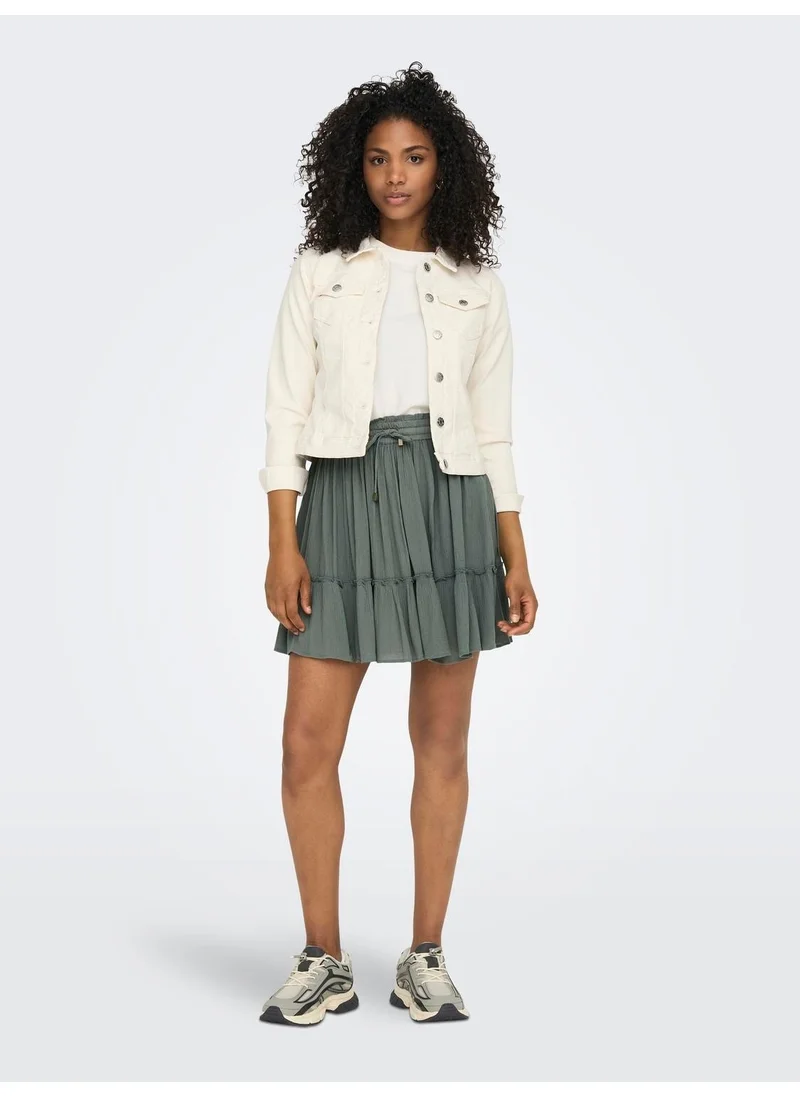اونلي Women's Frilly Short Skirt 15219931