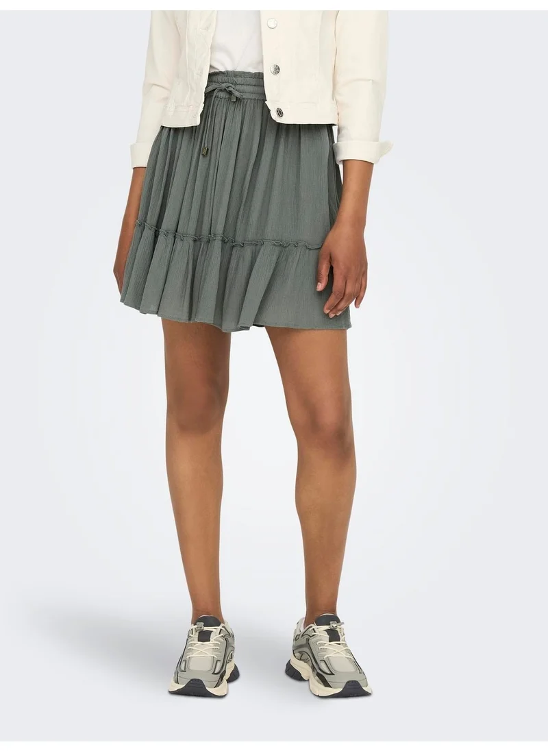 اونلي Women's Frilly Short Skirt 15219931