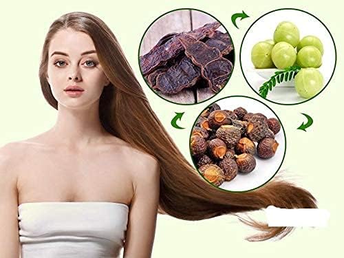 Khadi Rishikesh Herbal Shikakai Hair Oil for Hair Growth & Hair Fall Control | Herbal Ayurvedic Hair Oil with Amla, Bhringraj & Brahmi | Deep Nourishment for Strong, Thick & Healthy Hair | Suitable for Men & Women-210x2=420ml - Image 4
