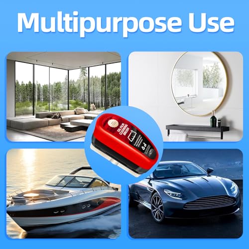 KING OF BIOTIN Automotive Oil Film Cleaning Brush, Oil Film Cleaning Brush for Car Windows, Windshield Cleaner, Glass Cleaning Board, Improves Clarity and Visibility - Image 4