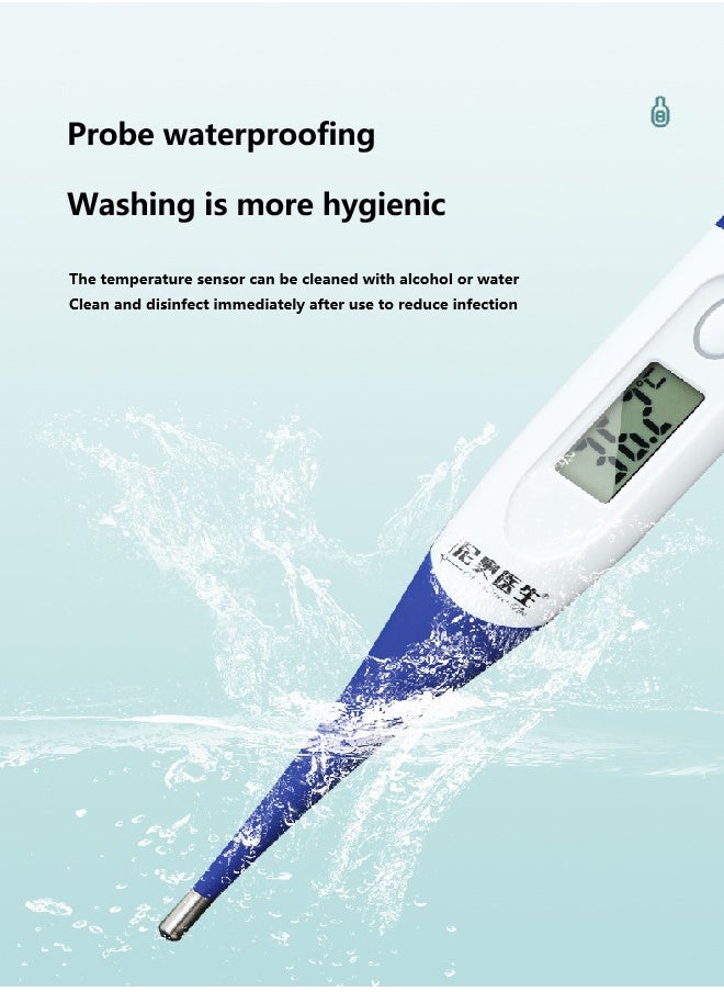 Generic - Electronic Thermometer Soft Head Thermometer Digital Thermometer Accurate Thermometer - Image 1
