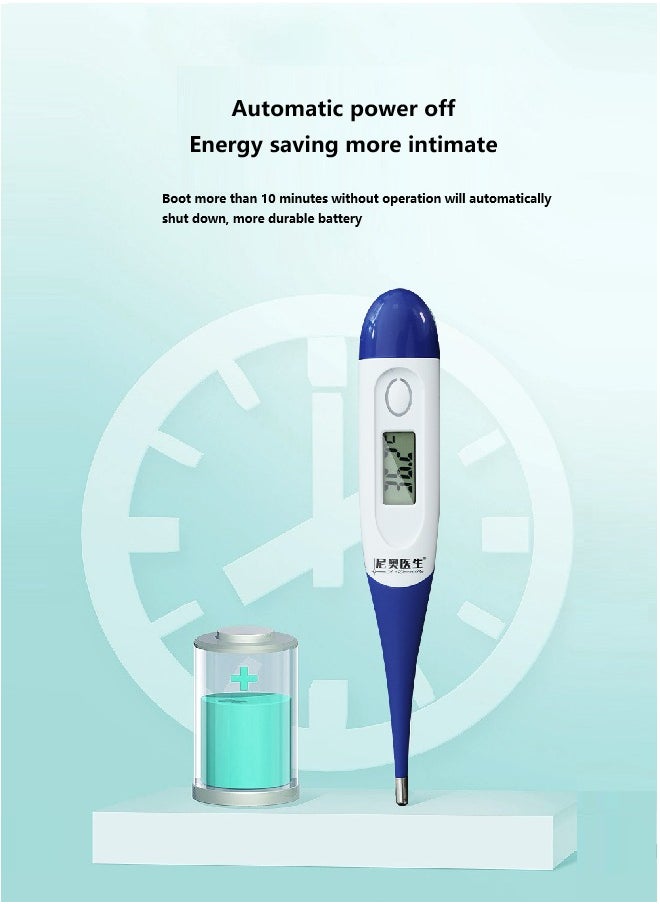 Generic - Electronic Thermometer Soft Head Thermometer Digital Thermometer Accurate Thermometer - Image 1