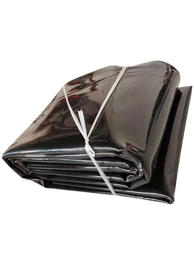 0 5mm Thick Black Folding Pond Liner 7x10ft for Fish Ponds and Water Features - Image 1