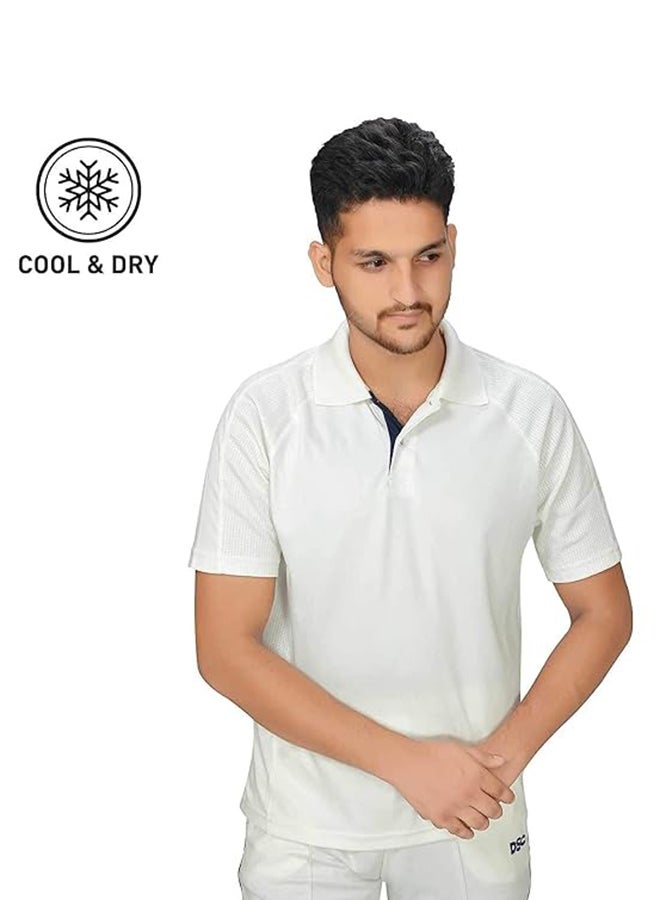 DSC Passion Polyeste Half Sleeve Cricket T-Shirt Large Light Weight | Comfortable | Stylish  - Image 4