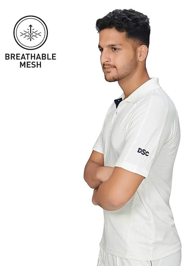 DSC Passion Polyeste Half Sleeve Cricket T-Shirt Large Light Weight | Comfortable | Stylish  - Image 3