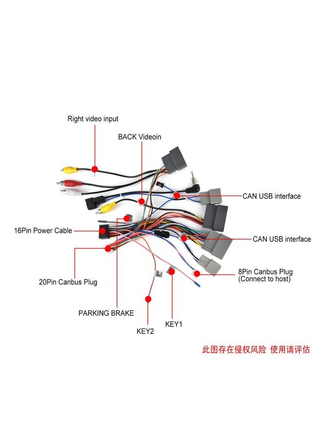SIXWIN canbus for 2016-2020 Honda Civic Android car Radio Need to Buy with The Harness: B0CB14L5RV - Image 3