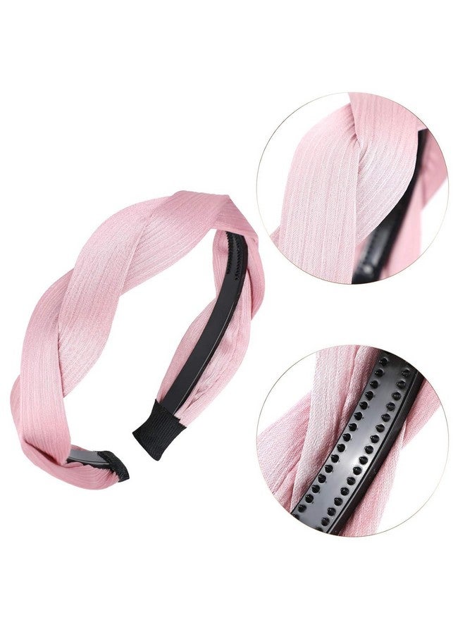 SUN Ring SUNRING Knot Headband Floral Headband Cross Knot Wide Headbands Multicolor Hair Accessories for Women and Girls (Pack of 6) - Image 4