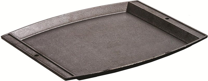 Lodge Seasoned Cast Iron Rectangular Griddle - 15 x 12.25 Inches. Jumbo Chef’s Serving Platter, Black - Image 1