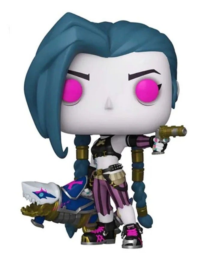 Games Arcane Jinx Action Figure Toy Gifts for Kids Collection Dolls Jinx lol Anime Figures With Box