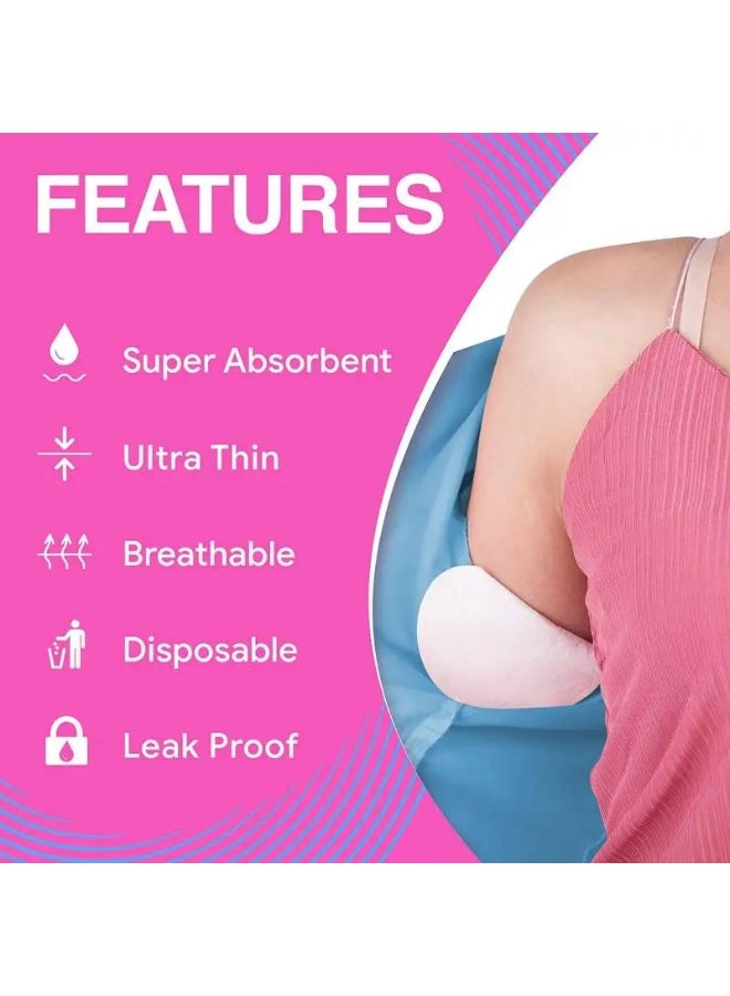 30 Pcs Ultra Thin Breathable Disposable Underarm Sweat Pads Invisible Antiperspirant Armpit Liners - Image 2
