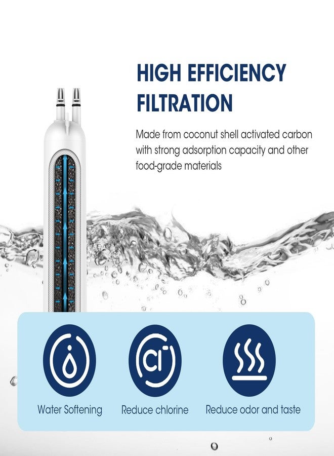 MARRIOTTO MRW4 Refrigerator Water Filter Compatible with EDR3RXD1, 4396841, 4396710, Filter 3, 46-9083,46-9030, 9030, 9083 Refrigerator Water Filter | 1 Pack (Packaging may vary) - Image 3